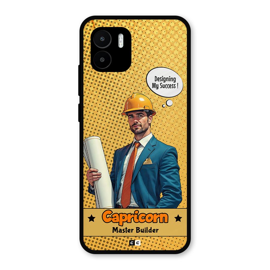 Successful Capricorn Metal Back Case for Redmi A2