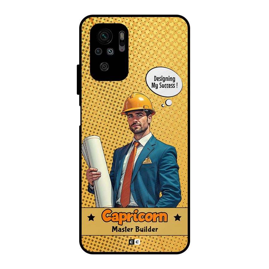 Successful Capricorn Metal Back Case for Redmi Note 11 SE
