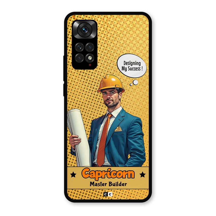 Successful Capricorn Metal Back Case for Redmi Note 11s