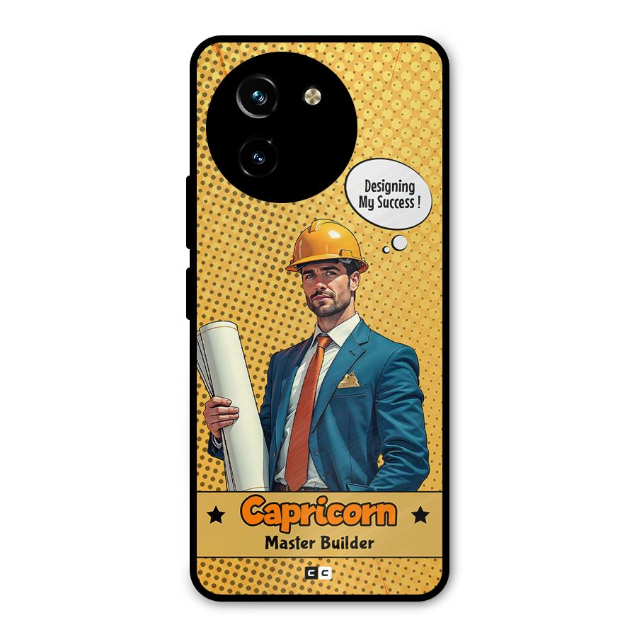 Successful Capricorn Metal Back Case for Vivo T3x