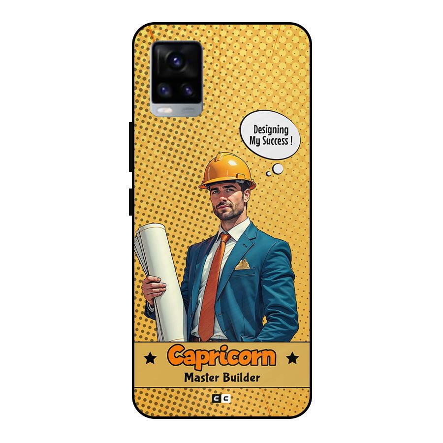Successful Capricorn Metal Back Case for Vivo V20