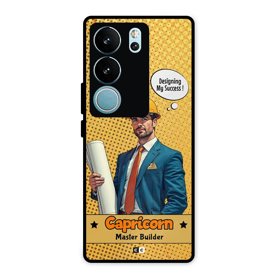 Successful Capricorn Metal Back Case for Vivo V29