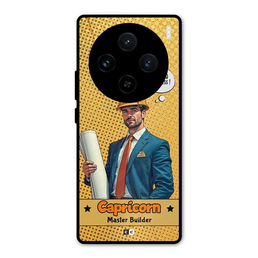 Successful Capricorn Metal Back Case for Vivo X100