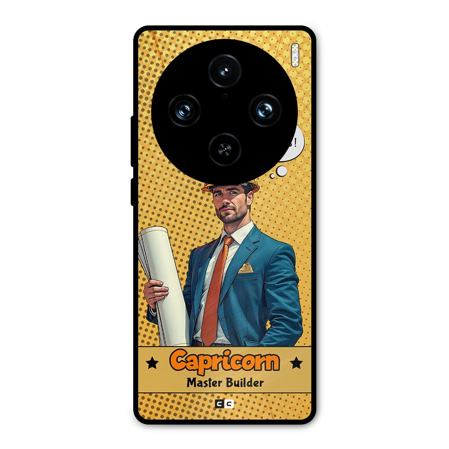 Successful Capricorn Metal Back Case for Vivo X100 Pro