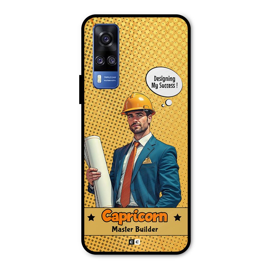 Successful Capricorn Metal Back Case for Vivo Y31