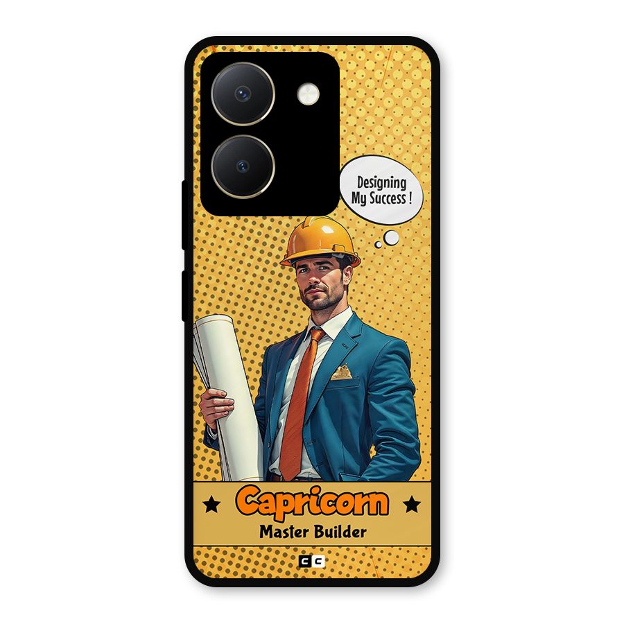 Successful Capricorn Metal Back Case for Vivo Y36