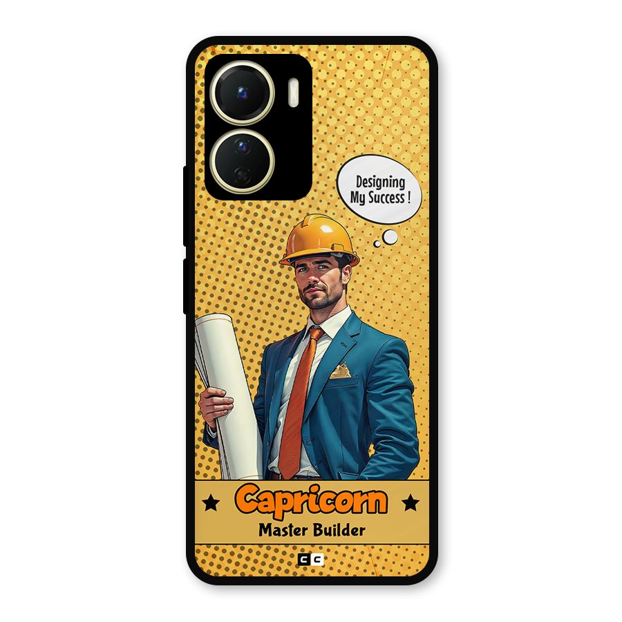 Successful Capricorn Metal Back Case for Vivo Y56