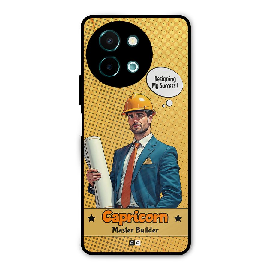 Successful Capricorn Metal Back Case for Vivo Y58
