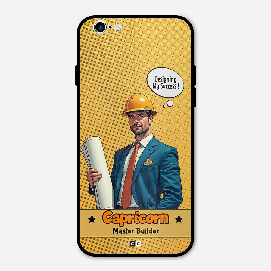 Successful Capricorn Metal Back Case for iPhone 6 6s