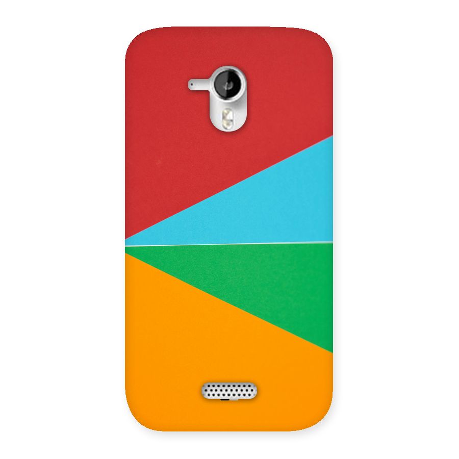 Summer Abstract Back Case for Canvas HD A116