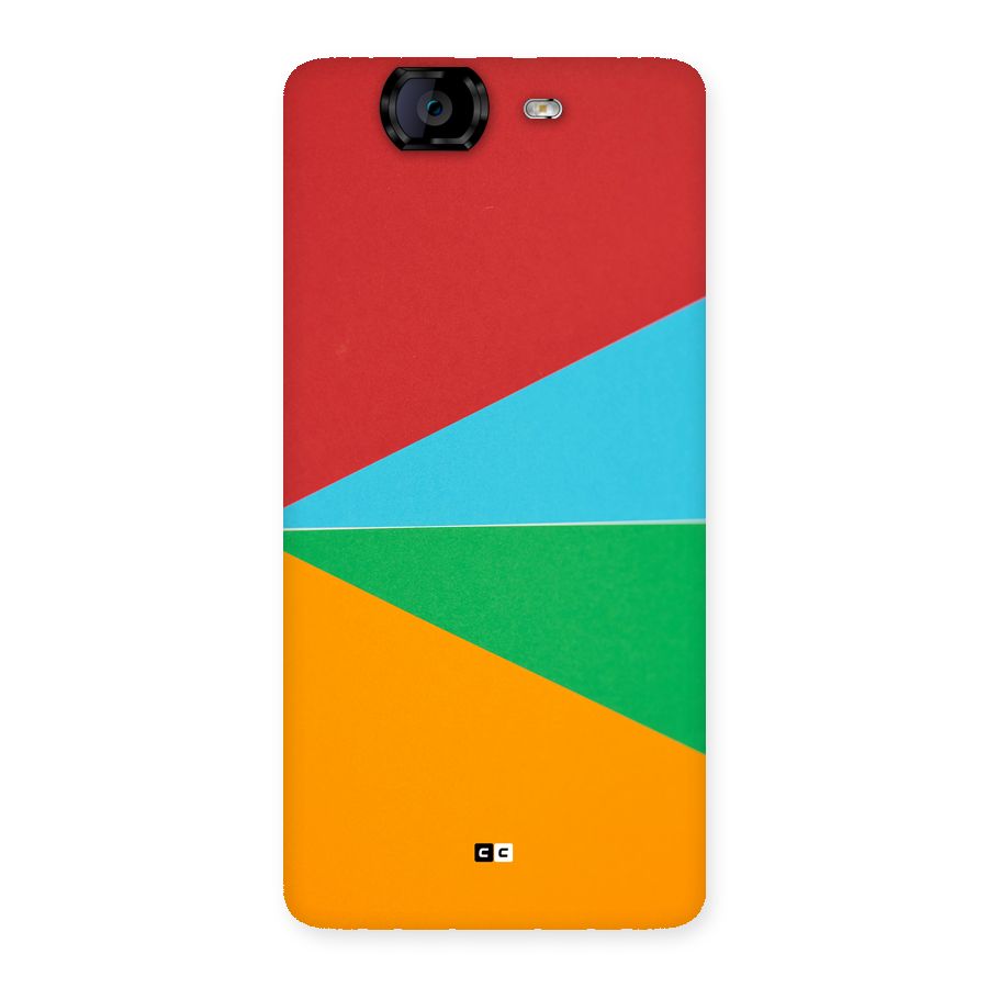 Summer Abstract Back Case for Canvas Knight A350