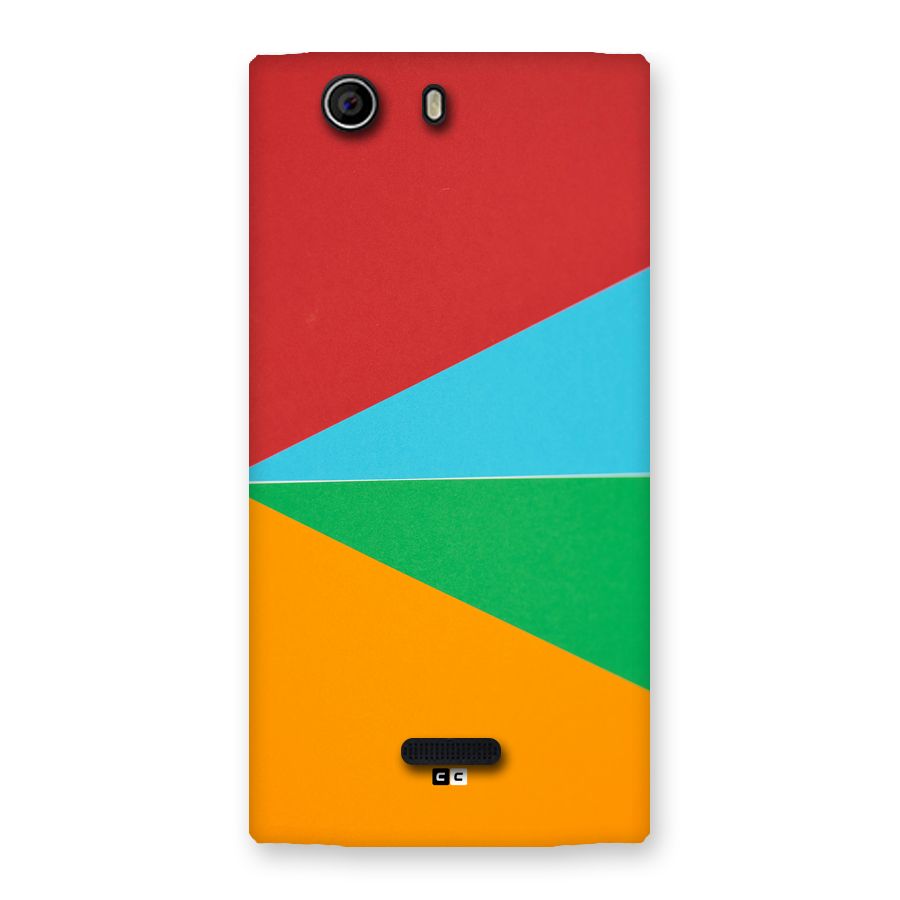 Summer Abstract Back Case for Canvas Nitro 2 E311