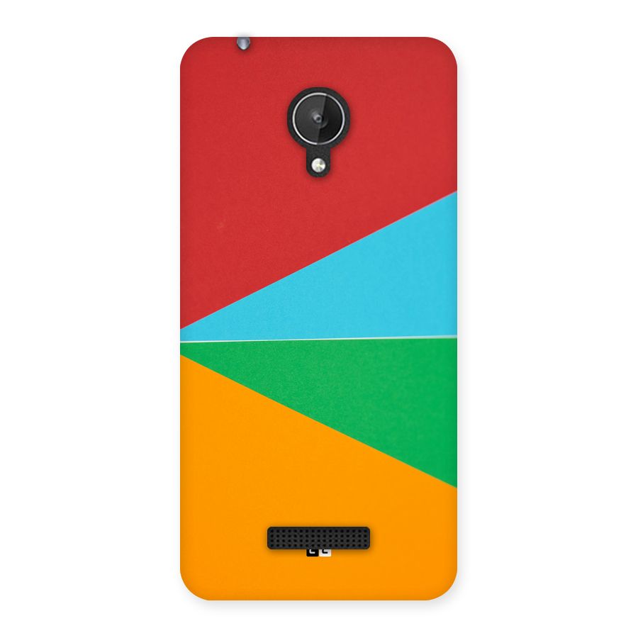 Summer Abstract Back Case for Canvas Spark Q380
