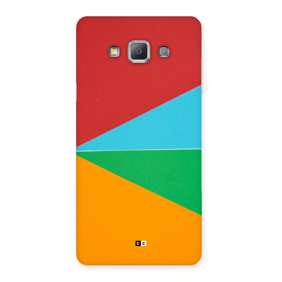 Summer Abstract Back Case for Galaxy A7