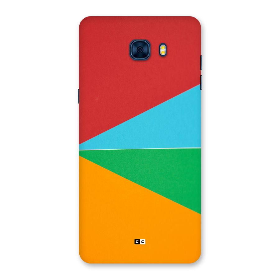 Summer Abstract Back Case for Galaxy C7 Pro