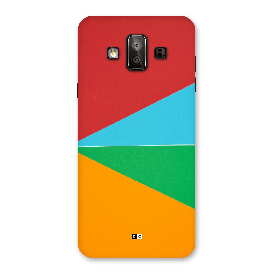 Summer Abstract Back Case for Galaxy J7 Duo