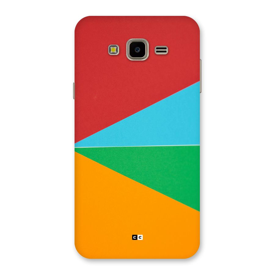 Summer Abstract Back Case for Galaxy J7 Nxt