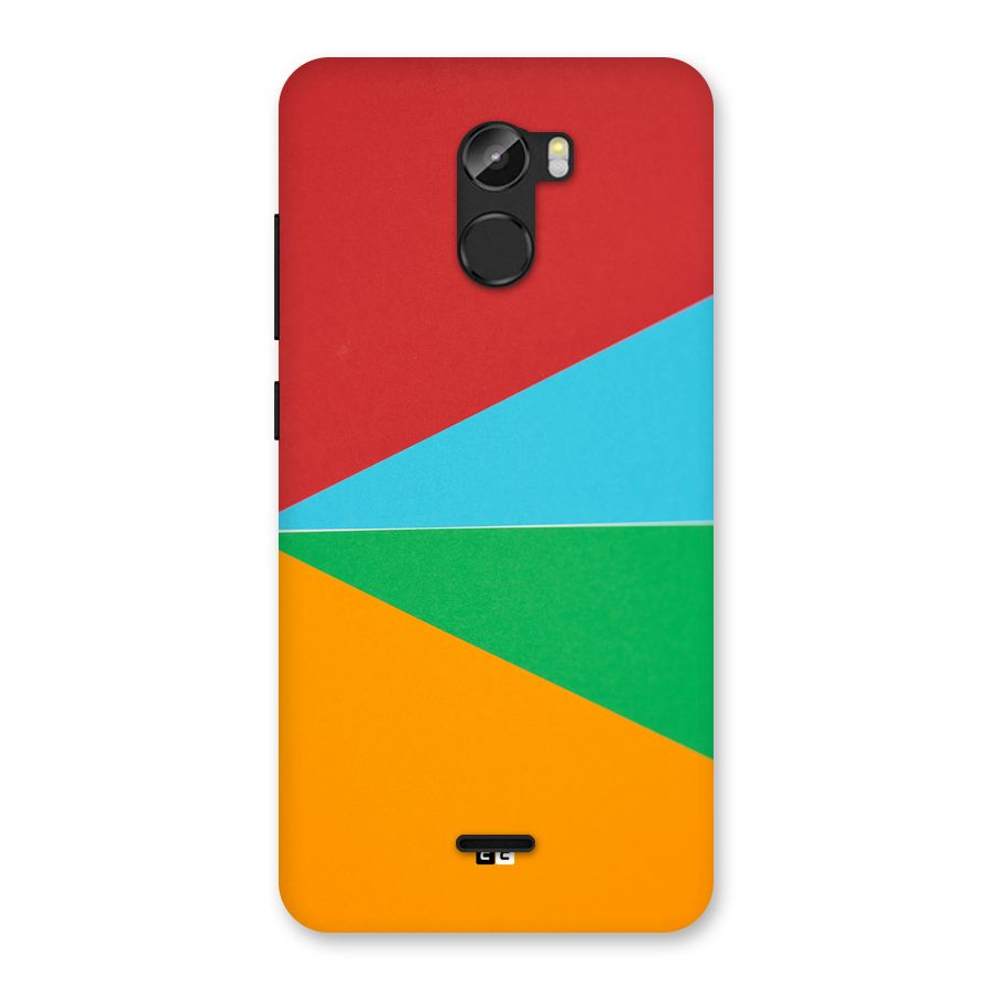 Summer Abstract Back Case for Gionee X1