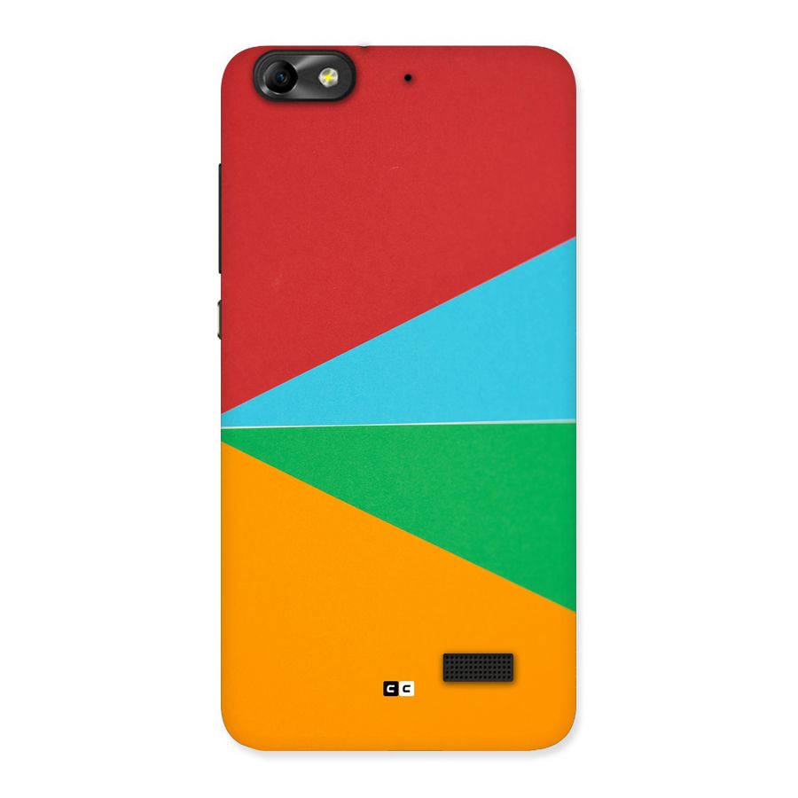 Summer Abstract Back Case for Honor 4C