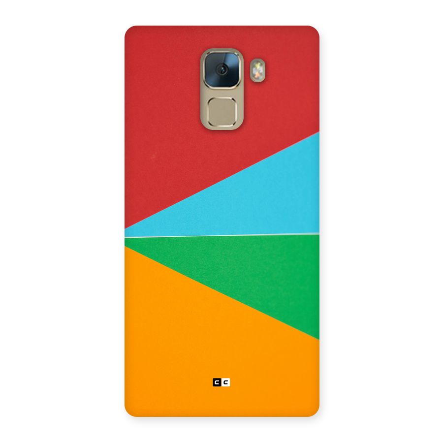 Summer Abstract Back Case for Honor 7