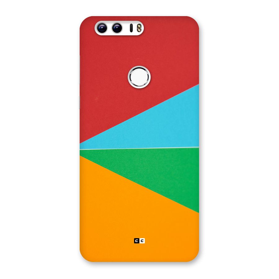 Summer Abstract Back Case for Honor 8