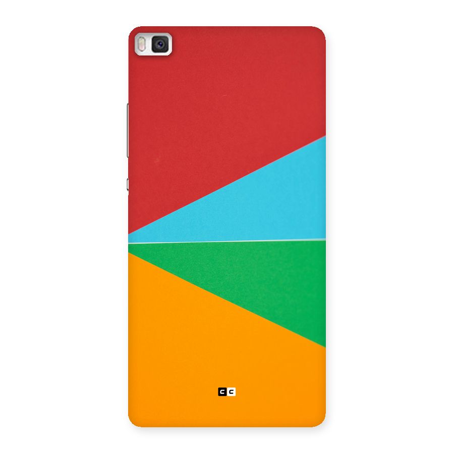 Summer Abstract Back Case for Huawei P8