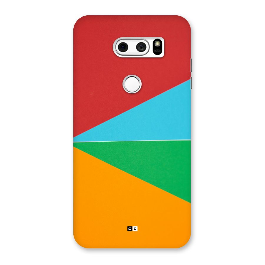 Summer Abstract Back Case for LG V30