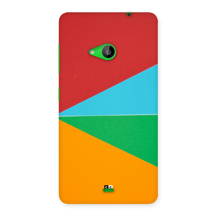 Summer Abstract Back Case for Lumia 535