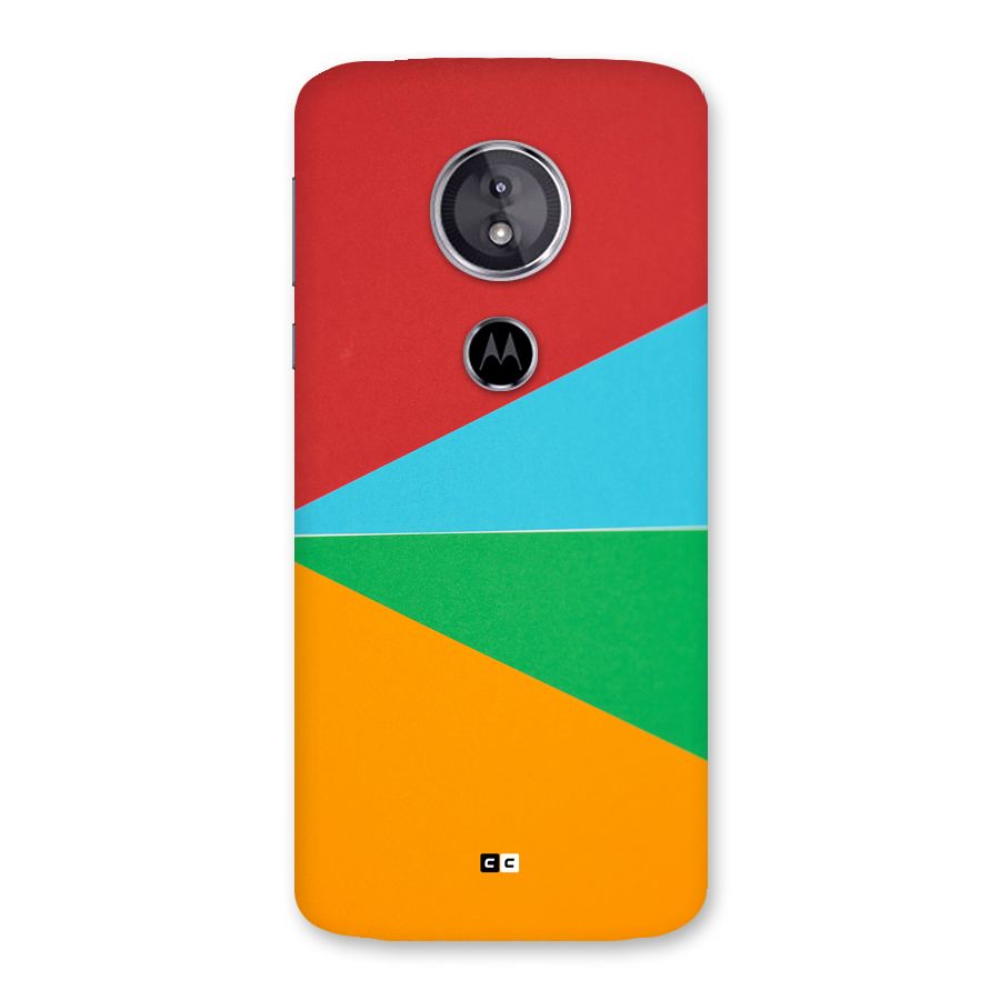 Summer Abstract Back Case for Moto E5