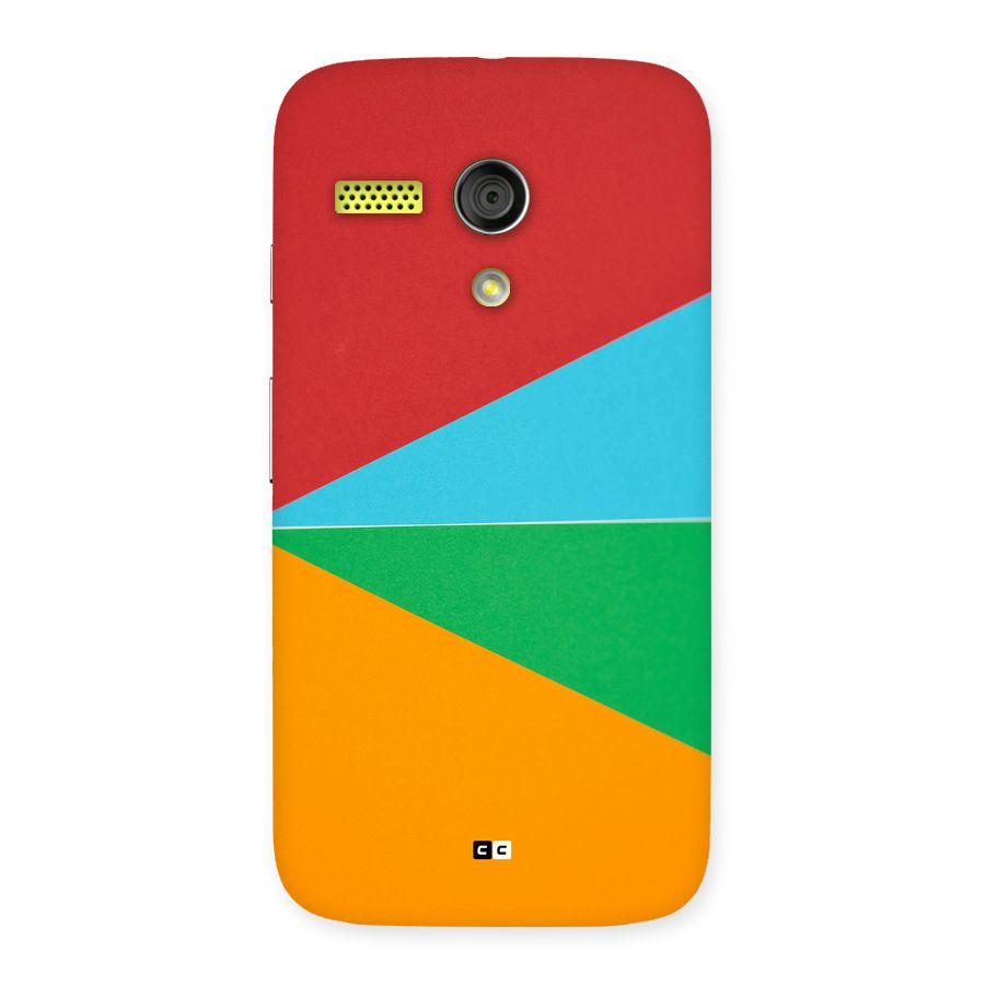 Summer Abstract Back Case for Moto G