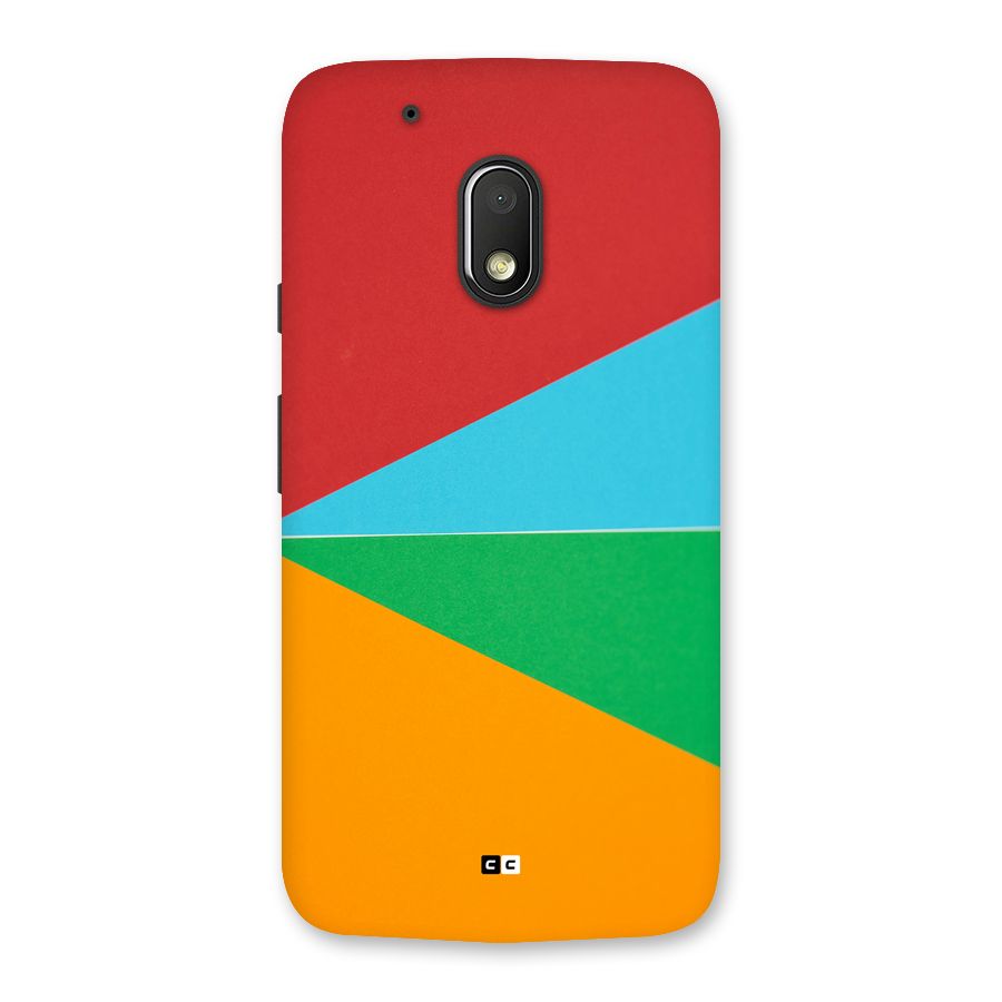 Summer Abstract Back Case for Moto G4 Play
