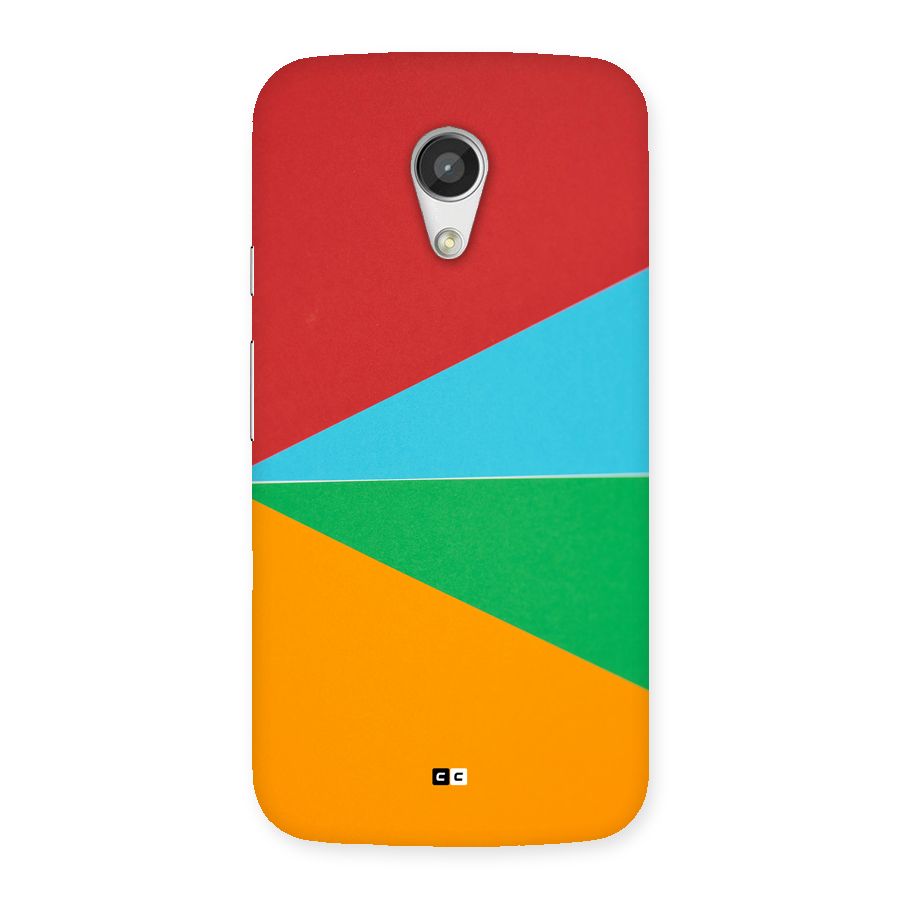 Summer Abstract Back Case for Moto G 2nd Gen