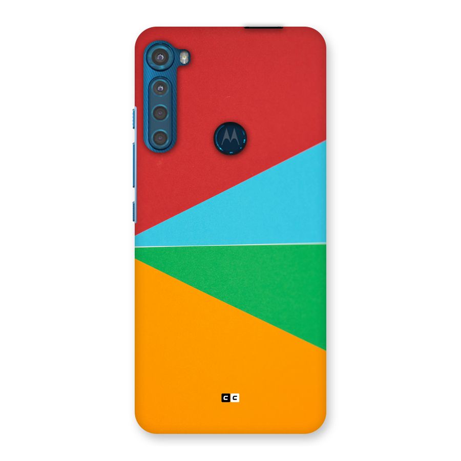 Summer Abstract Back Case for Motorola One Fusion Plus