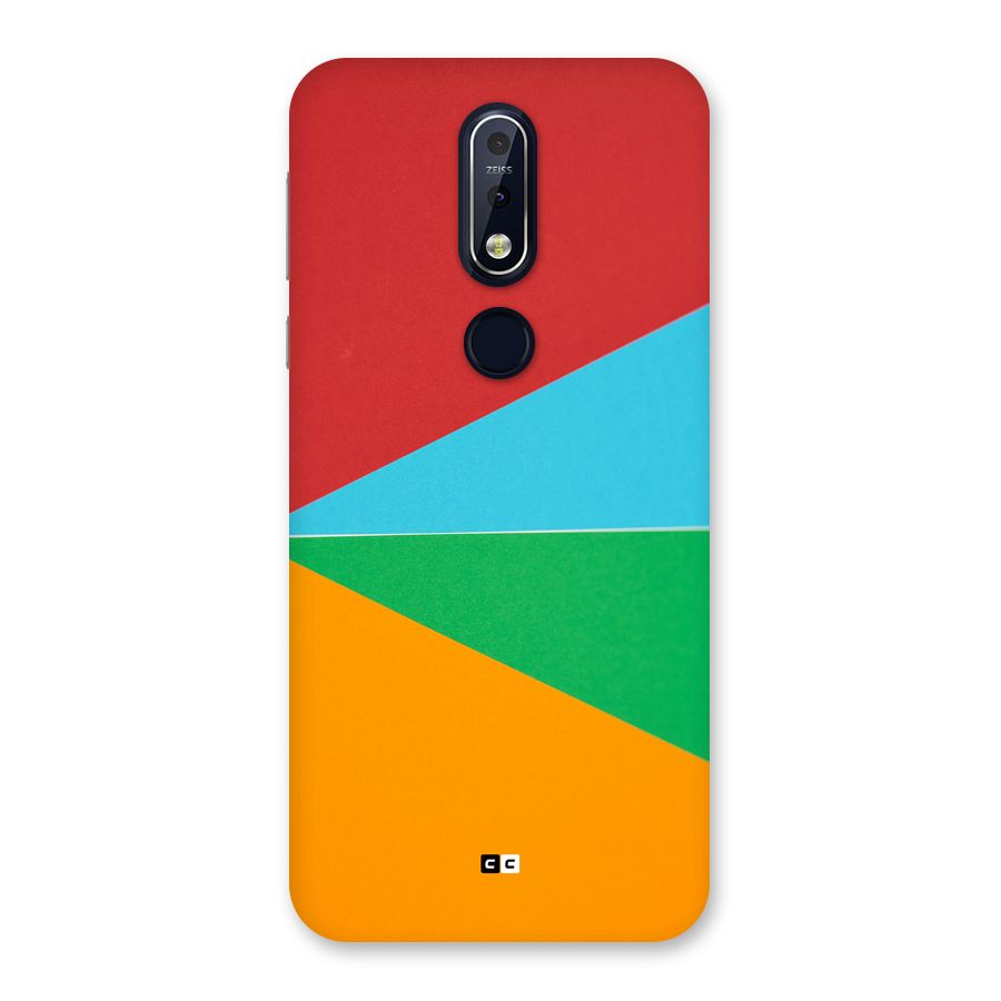 Summer Abstract Back Case for Nokia 7.1