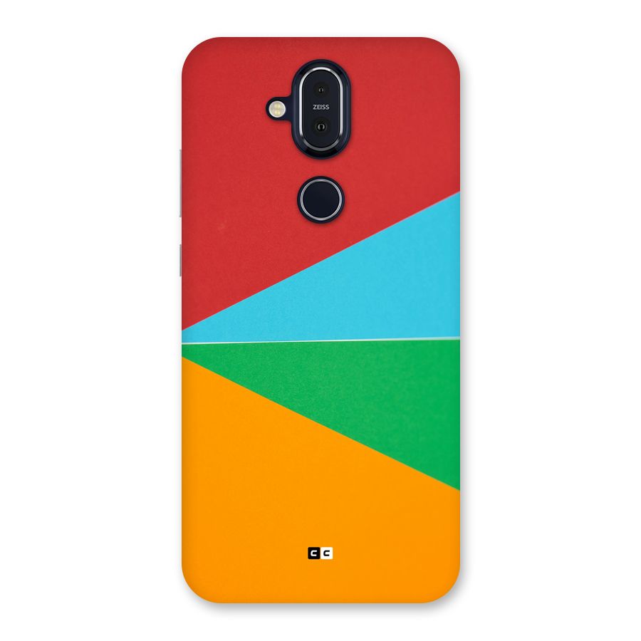 Summer Abstract Back Case for Nokia 8.1