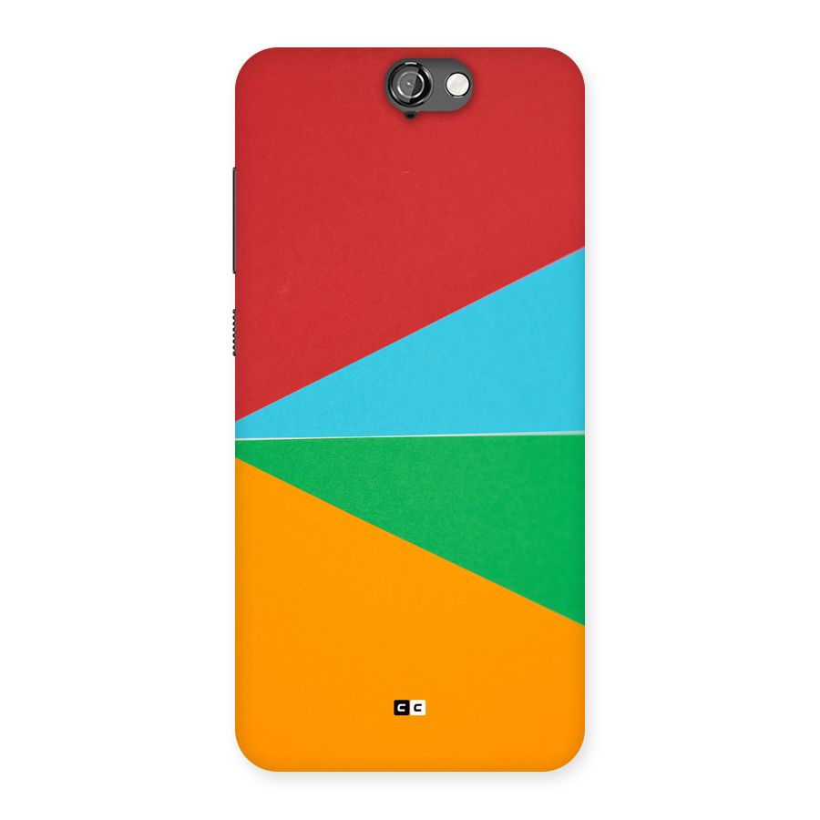 Summer Abstract Back Case for One A9