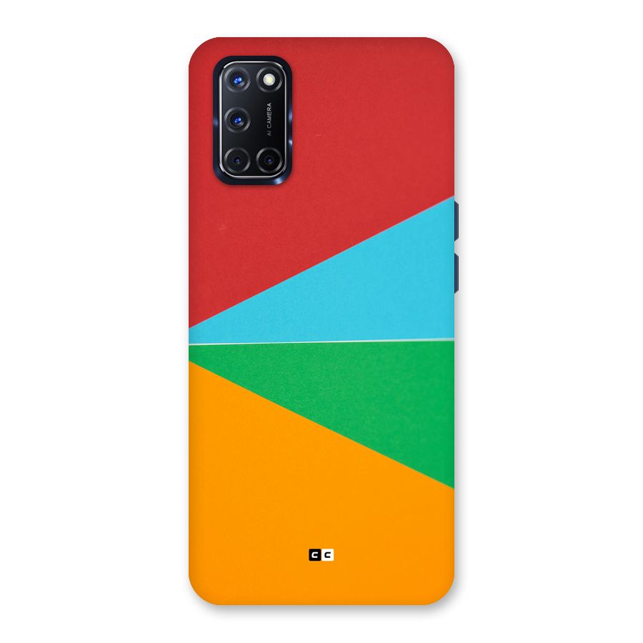 Summer Abstract Back Case for Oppo A52