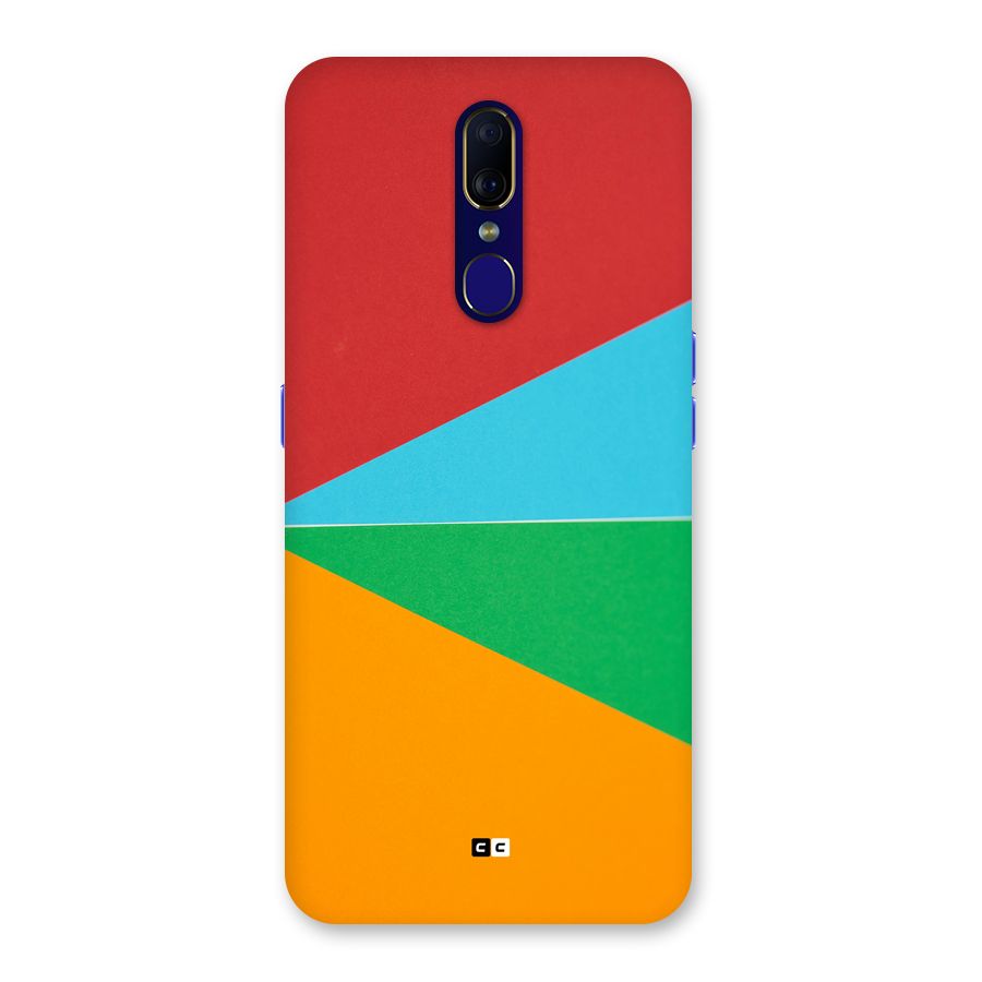 Summer Abstract Back Case for Oppo A9