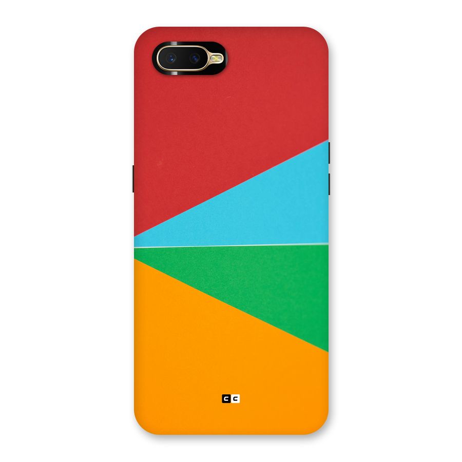 Summer Abstract Back Case for Oppo K1