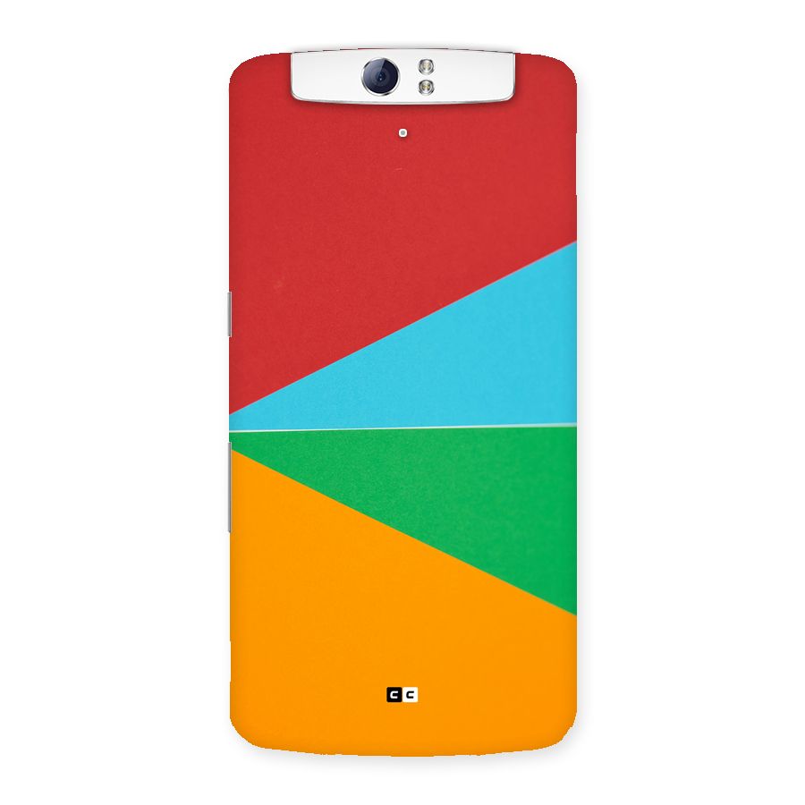 Summer Abstract Back Case for Oppo N1