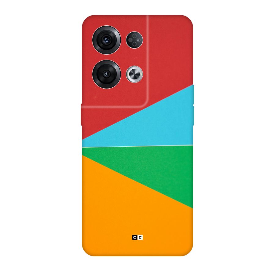 Summer Abstract Back Case for Oppo Reno8 Pro 5G