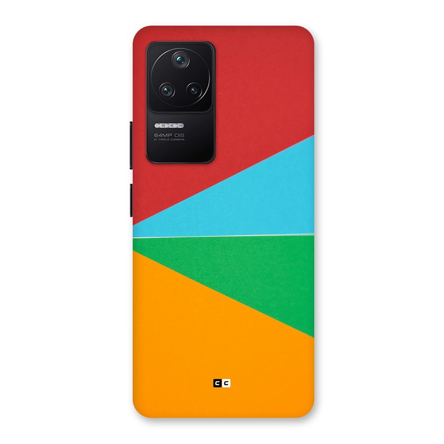 Summer Abstract Back Case for Poco F4 5G