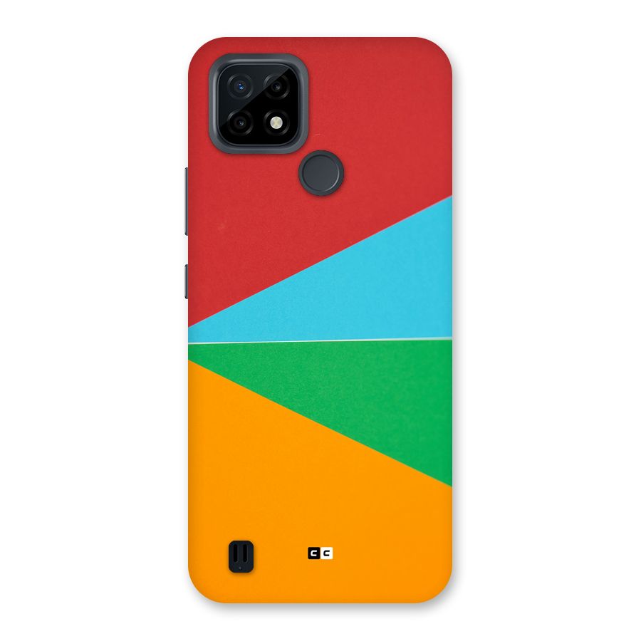 Summer Abstract Back Case for Realme C21