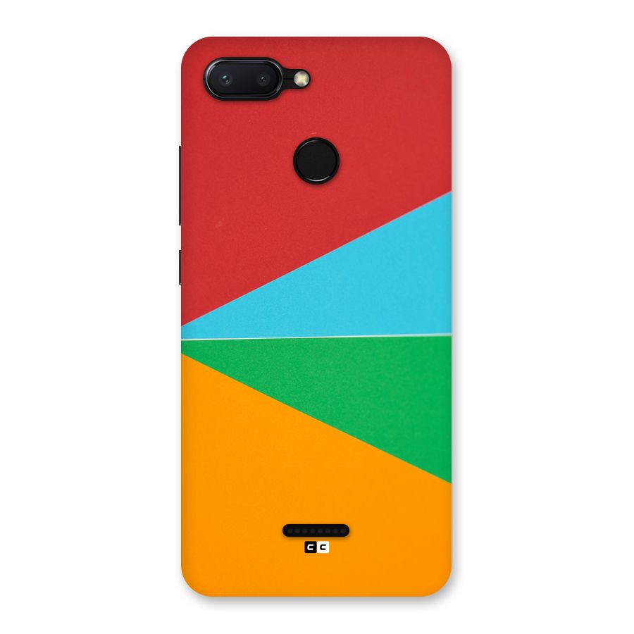 Summer Abstract Back Case for Redmi 6