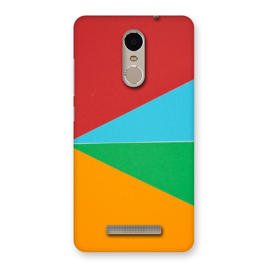 Summer Abstract Back Case for Redmi Note 3