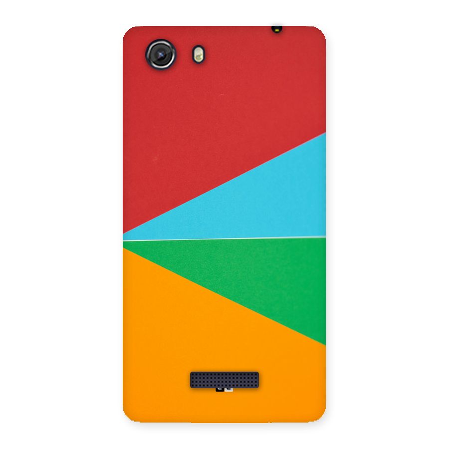 Summer Abstract Back Case for Unite 3