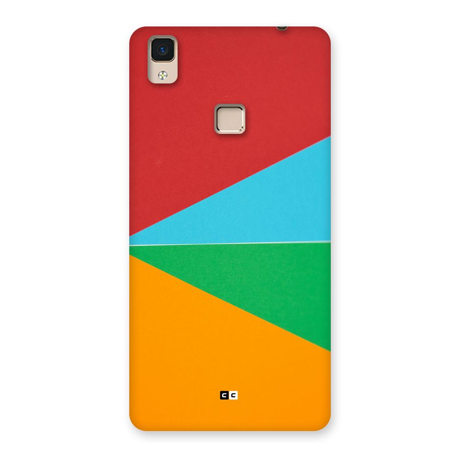 Summer Abstract Back Case for V3 Max