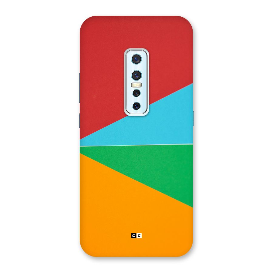 Summer Abstract Back Case for Vivo V17 Pro