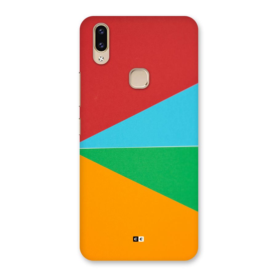 Summer Abstract Back Case for Vivo V9 Youth