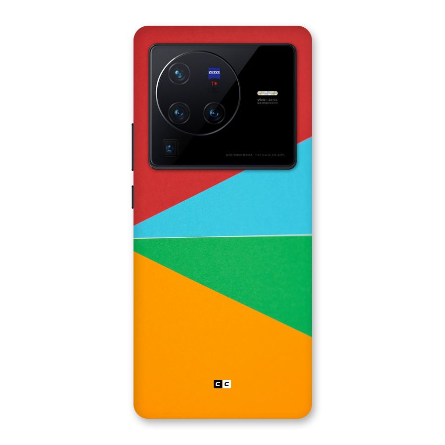 Summer Abstract Back Case for Vivo X80 Pro